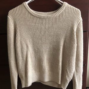 FOREVER 21 Knit Crop Top Sweater